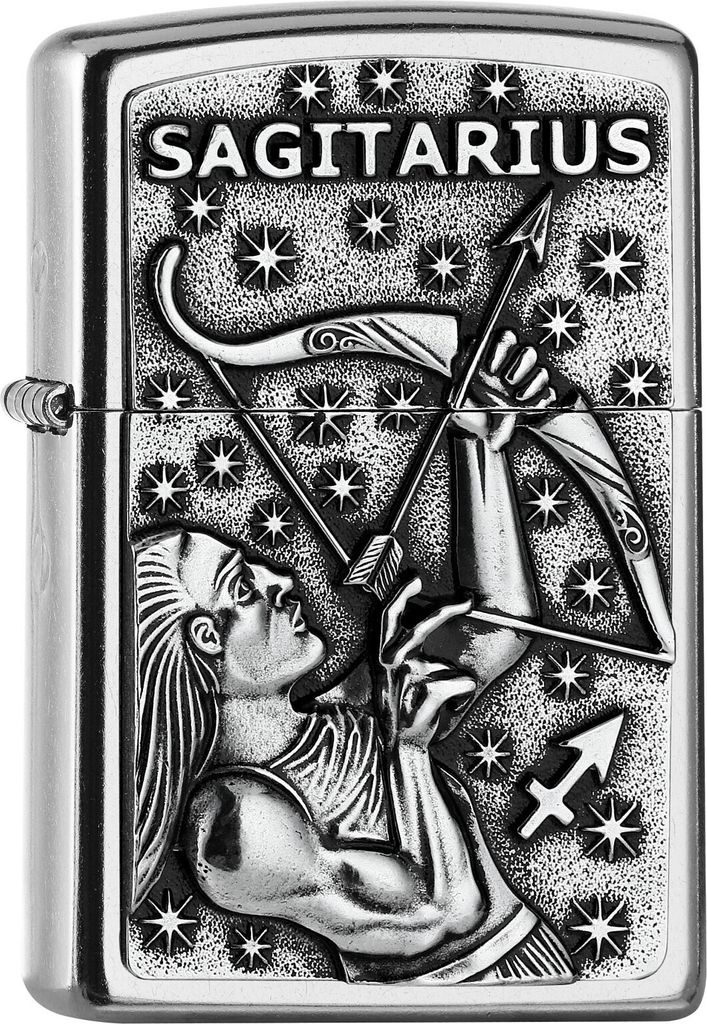 Accendino Zippo Sagittarius 2006505 segno zodiacale Immagine del prodotto 