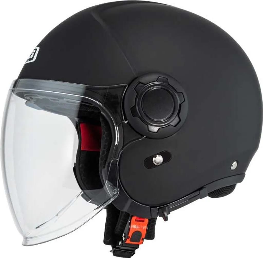 Casque Jet Noir Nzi Ringway 2 Duo M : Fini l'éblouissement en Moto