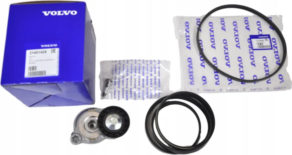 Tendeur de Courroie avec 2 Courroies pour Volvo XC60 V60 S60 D3 D4 D5
