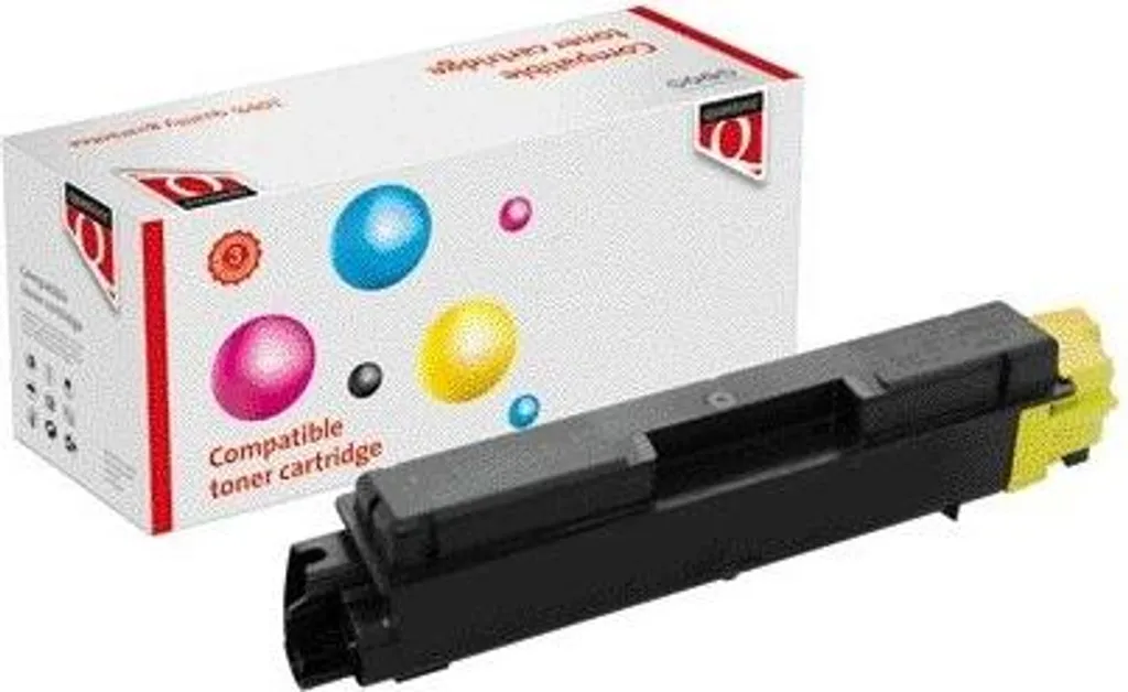 Cartouche toner jaune TK-590Y alternative économique grand rendement