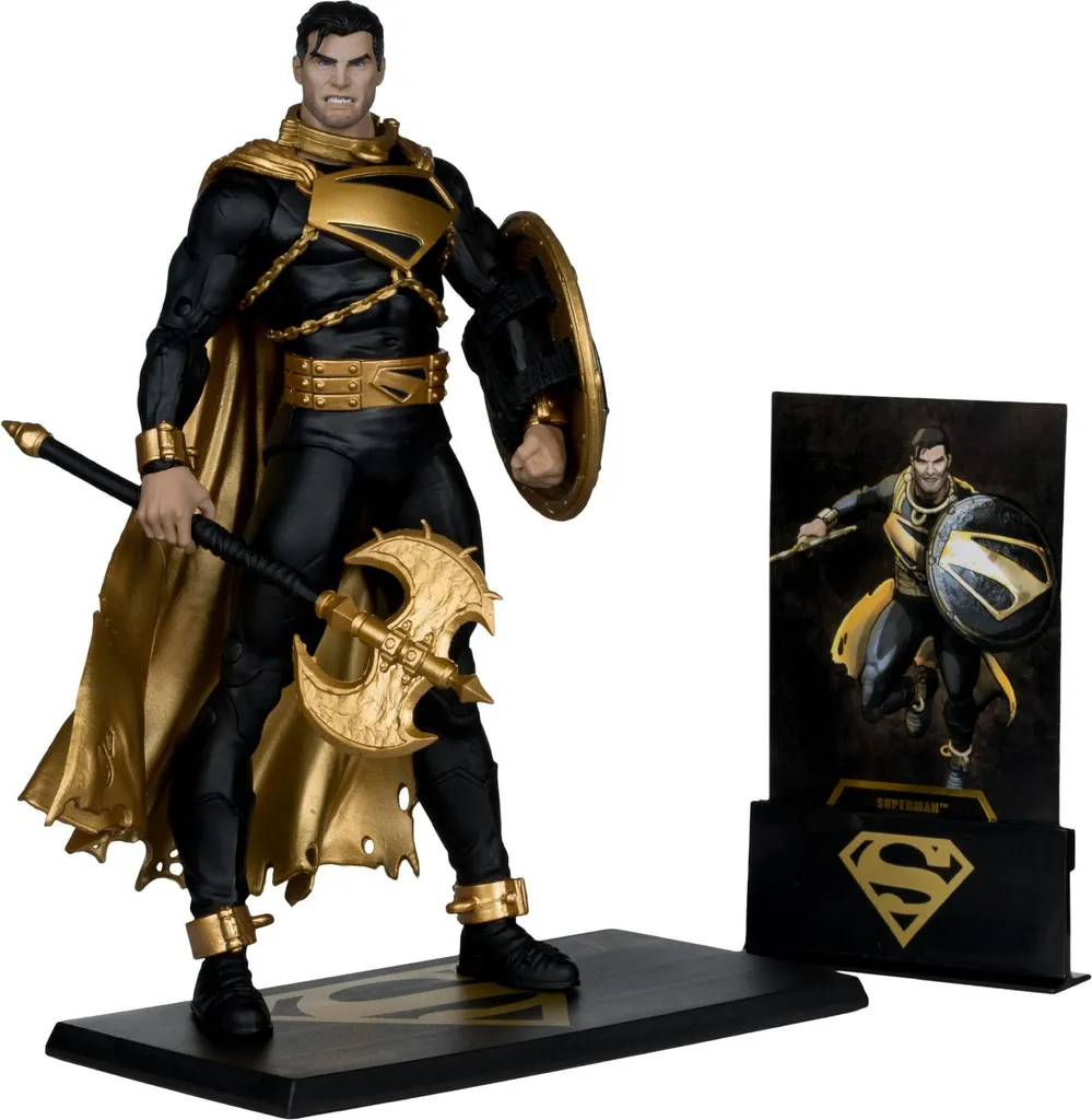 Superman Future State Figurine Articulée DC Multiverse Gold Label 18 cm