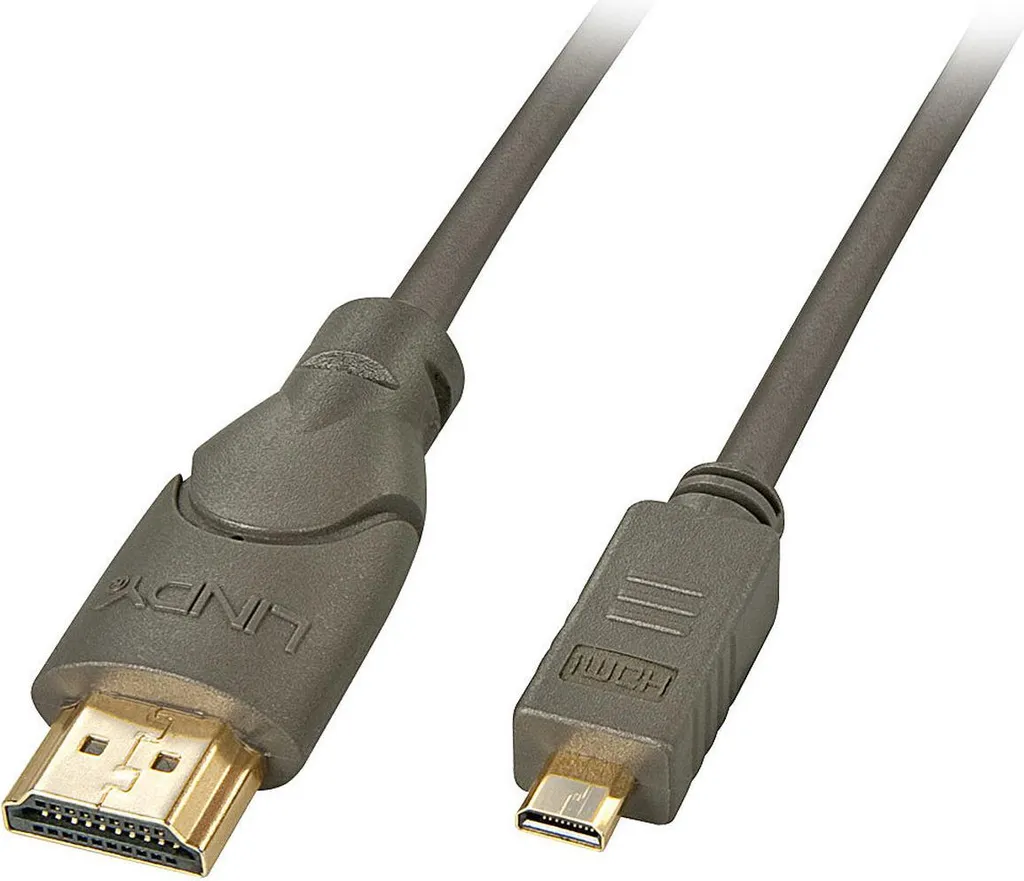 Câble HDMI vers Micro HDMI Lindy 41353 de 2m pour Vidéo Haute Définition