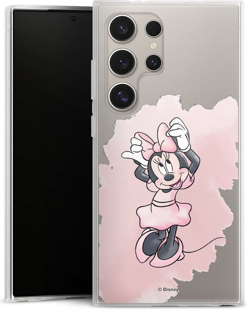DeinDesign Handyhülle für Samsung Galaxy S24 Ultra Silikon Hülle Case Smartphone Schutzhülle Disney Mickey & Minnie Mouse Motiv ohne Hintergrund