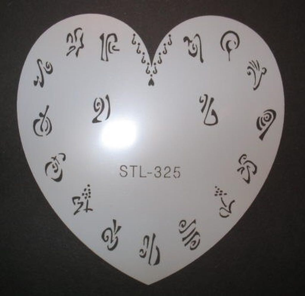 Airbrush-Schablone STL-325