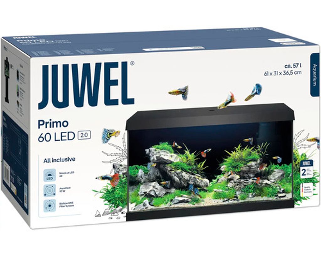 Aquarium Set JUWEL Primo 60 inkl. Abdeckung mit LED Produktbild 3