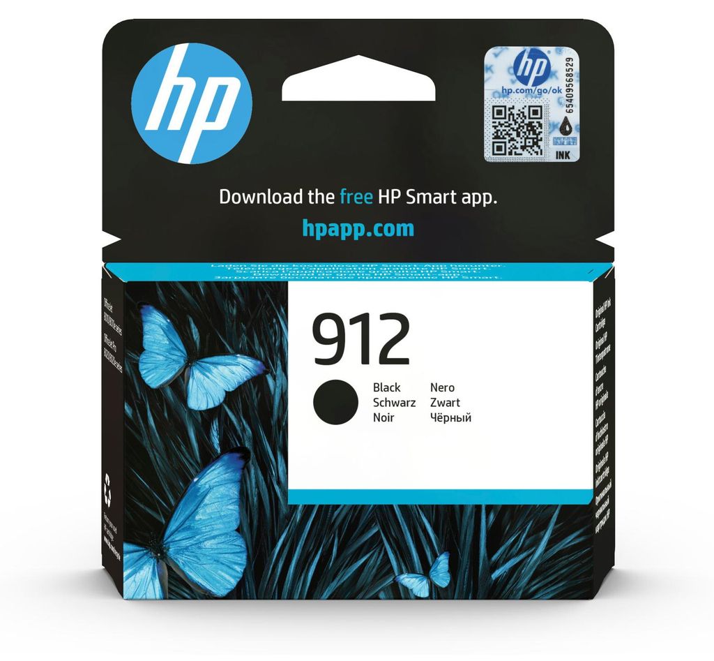 Czarny wkład drukujący HP 912 (3YL80AE) Zdjęcie produktu 