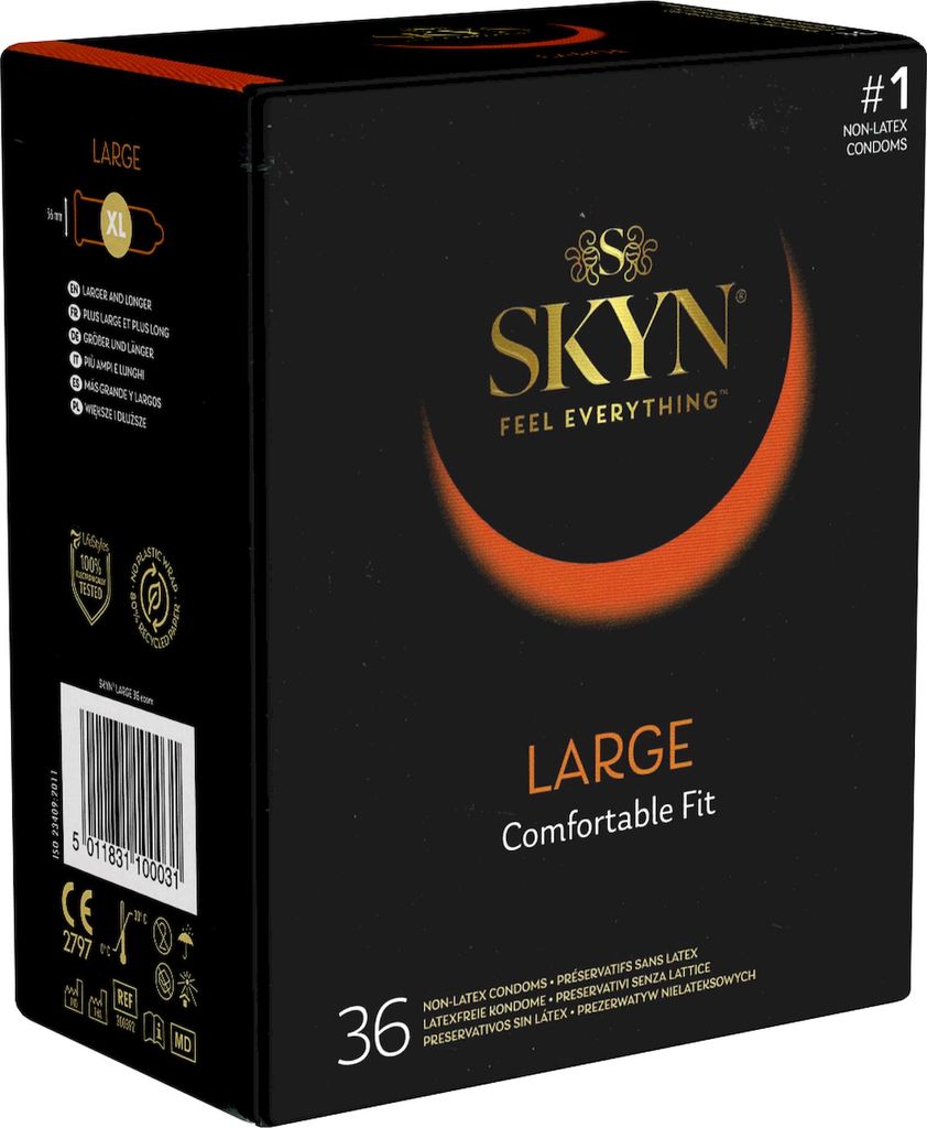 UNIMIL SKYN FEEL EVERYTHING LARGE nielateksowe 36 szt Zdjęcie produktu 