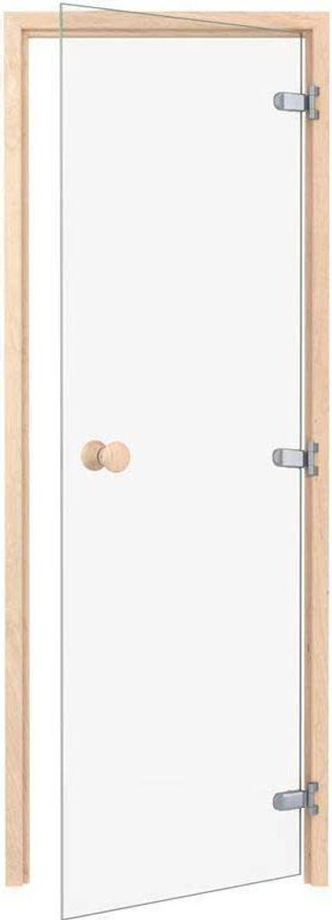 Porta sauna classica - ontano / vetro trasparente / 80 x Immagine del prodotto 
