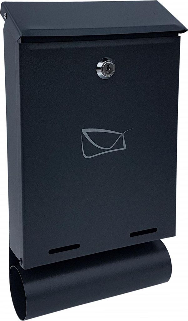 York Briefkasten Tuba Anthrazit Matt - Skl Yort 475