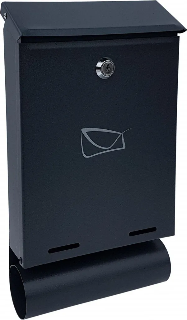 Boîte aux lettres York Tube Anthracite : protégez votre courrier sec