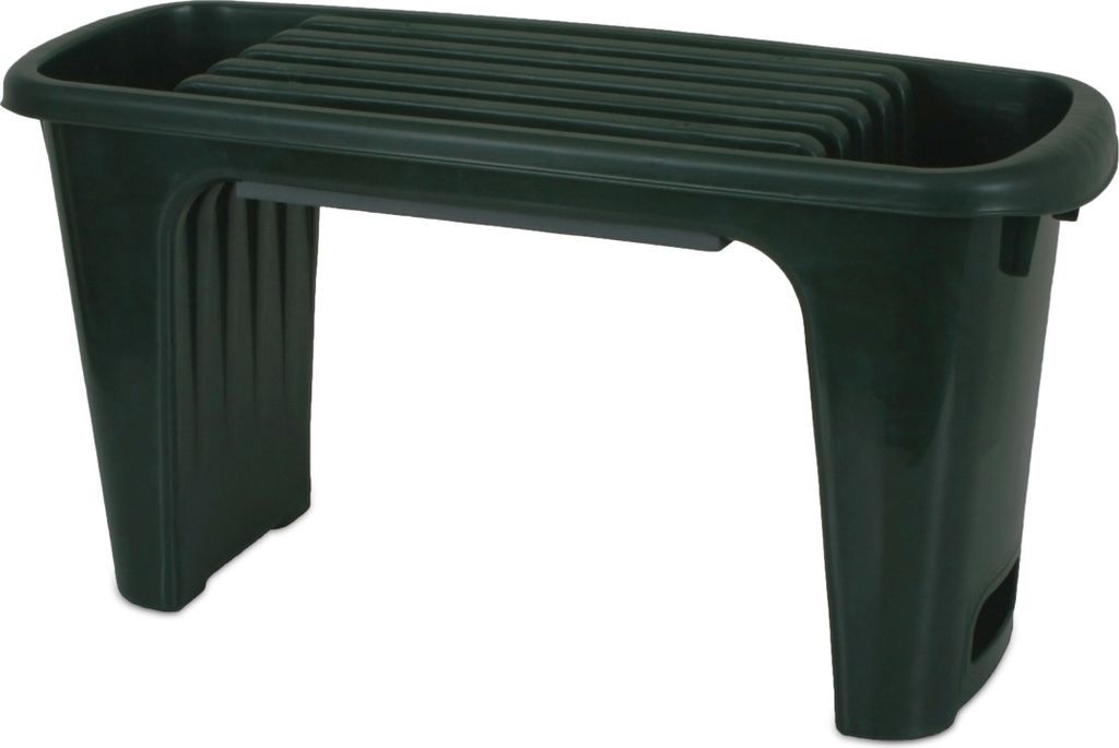1.10 Kniebank / Gartenhocker in grün - ca. 60 x 30 x 22 cm Produktbild 