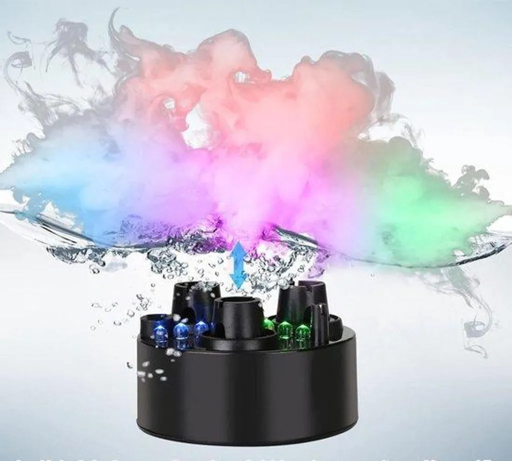 Brumisateur de Bassin et Fontaine 3 Têtes - Effet Brume 1500ml/h