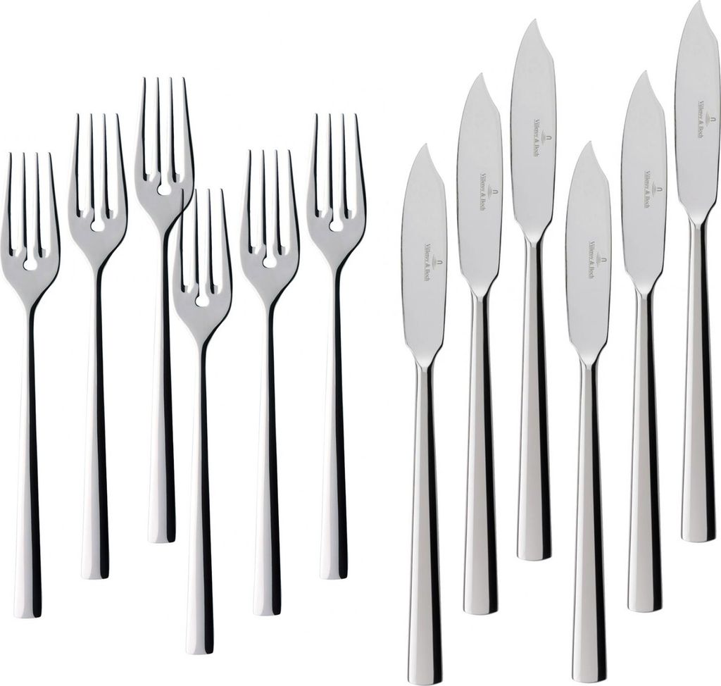 Villeroy & Boch Piemont Fischbesteck 12tlg. Produktbild 