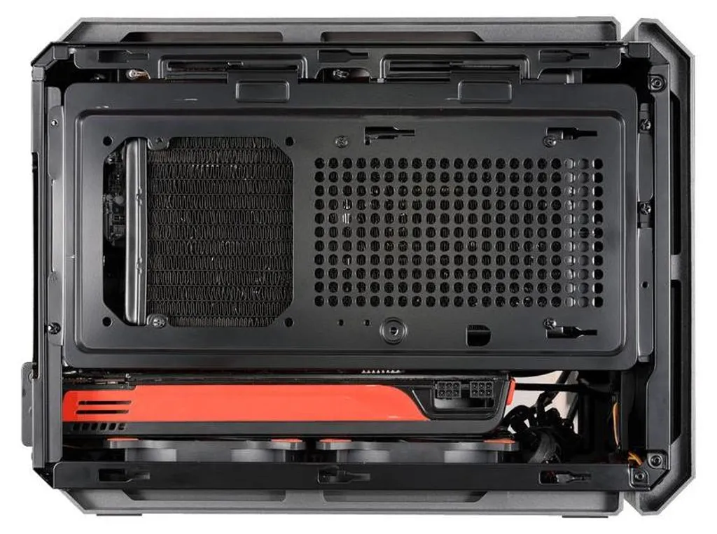 COUGAR QBX Boîtier PC Gamer Compact avec Refroidissement Liquide Supporté - 3