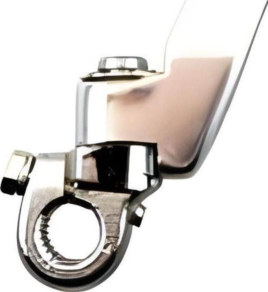 Kickstarter STR8 Stahl / Alu, orange für Derbi