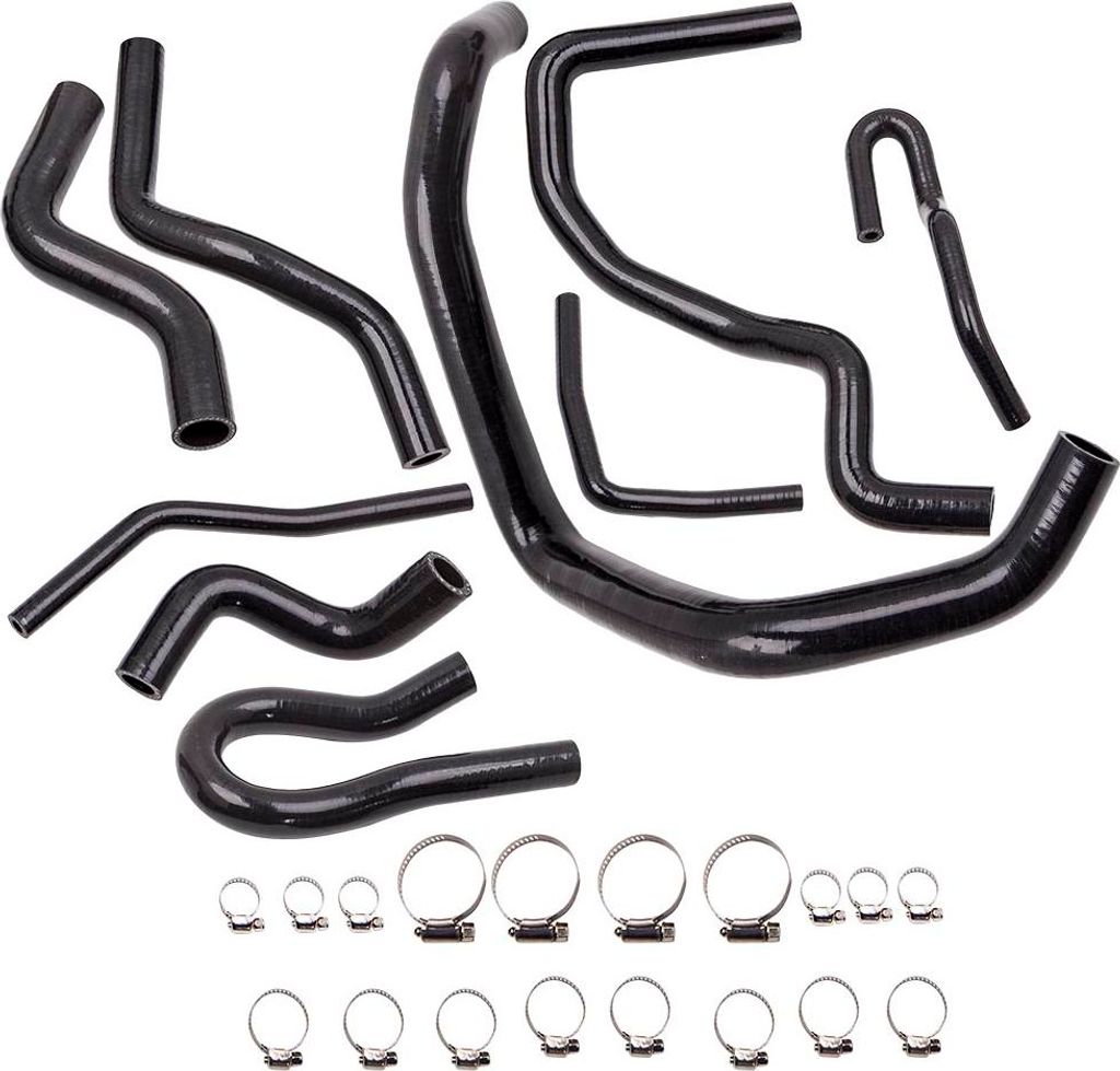 Kit de 9 tuyaux de refroidissement en silicone pour Honda Image du produit 