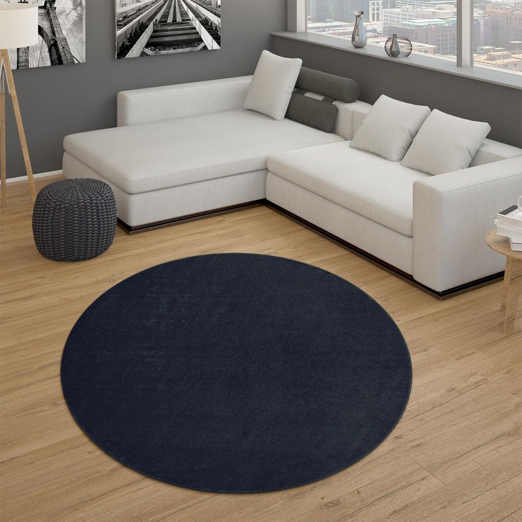 Teppich Wohnzimmer Kurzflor Schlafzimmer Modernes Produktbild 