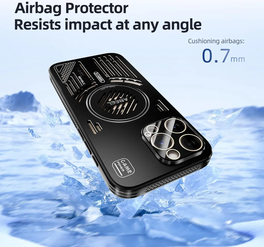 ZTOFERA Custodia magnetica per iPhone 15 Pro da 6,1 pollici, custodia