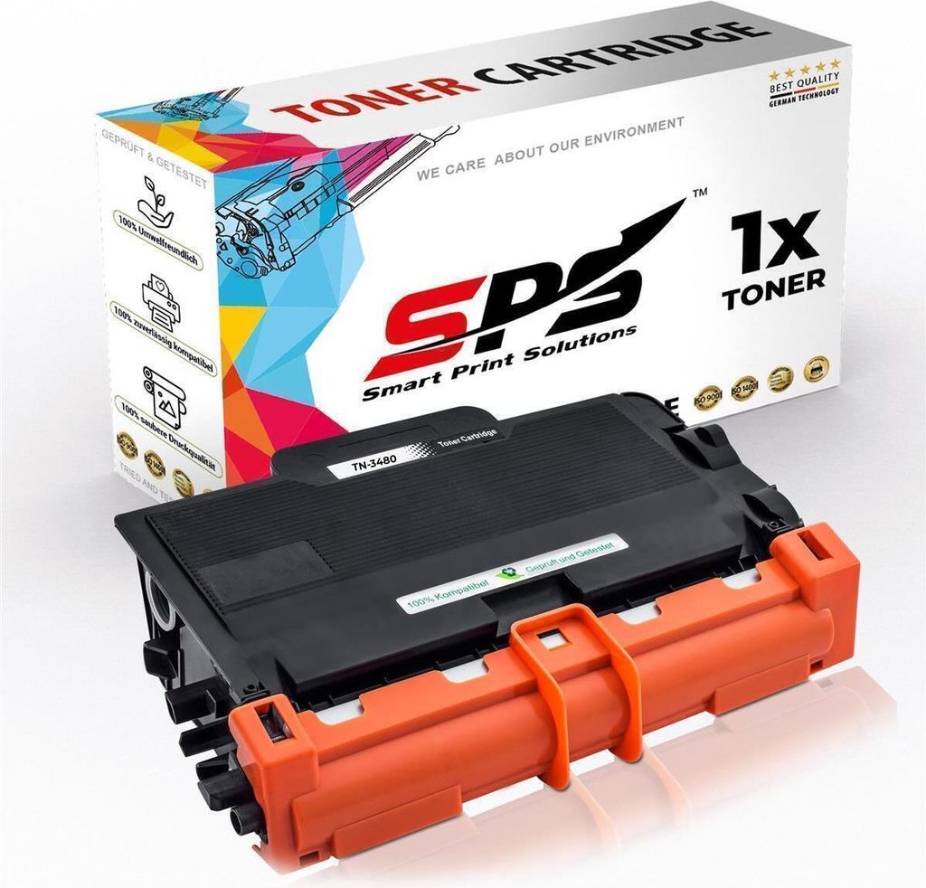 1x Toner TN3480 TN-3480 Schwarz Kompatibel für Brother HL-L6250DWTD Drucker