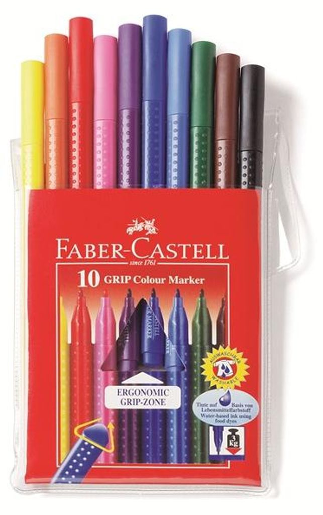 Grip Filzstift Colour Marker 10er Produktbild 