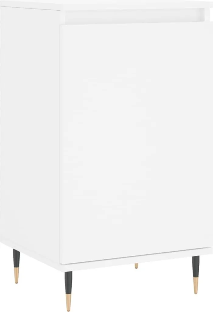 SYFAX™ Mobiletto Credenza Bianco Legno Multistrato 40x35x70 cm Arredo