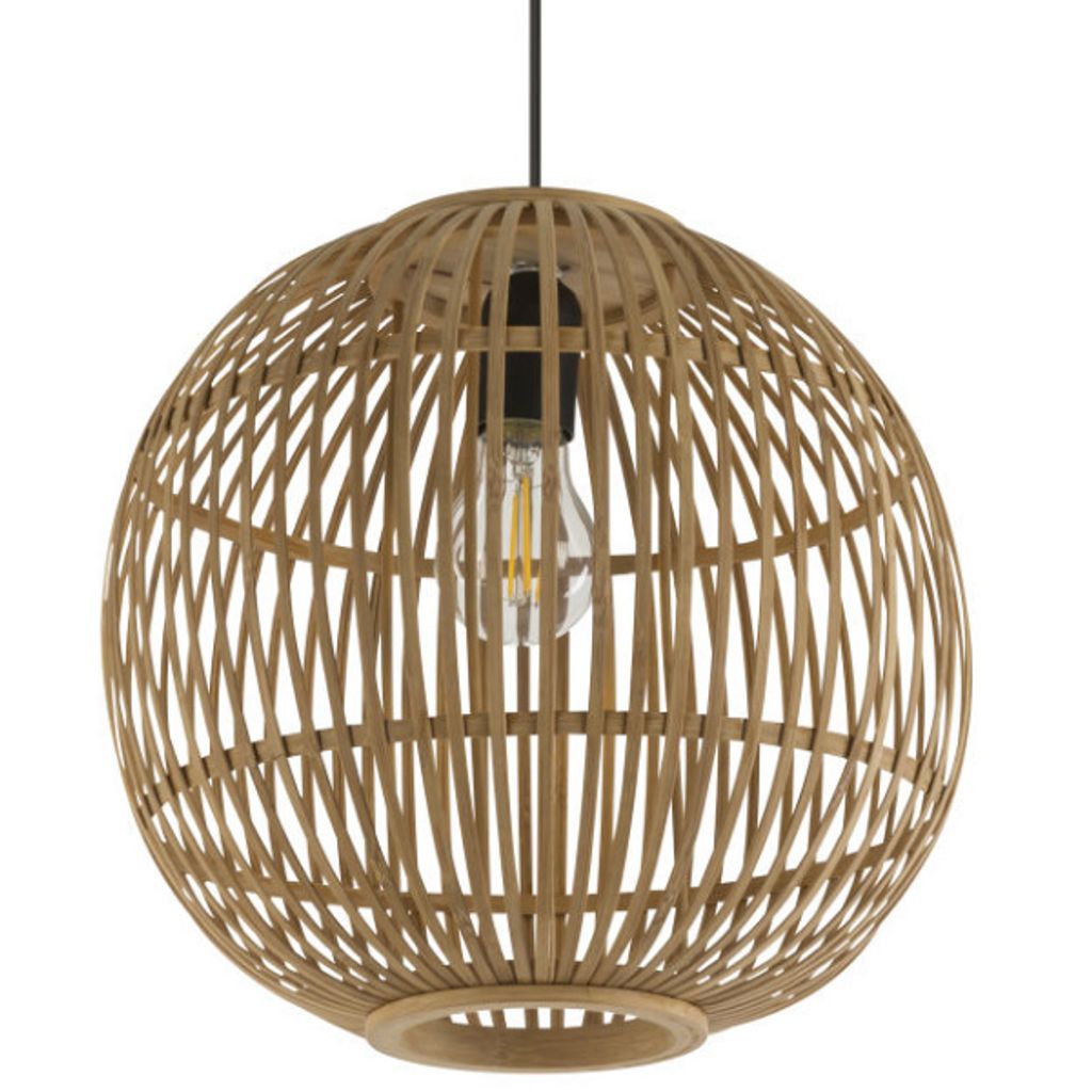 Globo Lighting závesné svietidlo bambus prírodná farba, 1x Obrázok produktu 