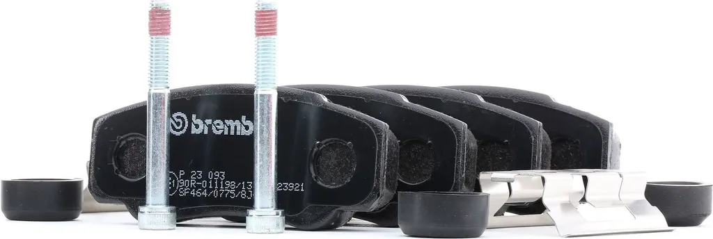 Plaquettes de frein Brembo P 23 093 : stop aux bruits et usure Boxer