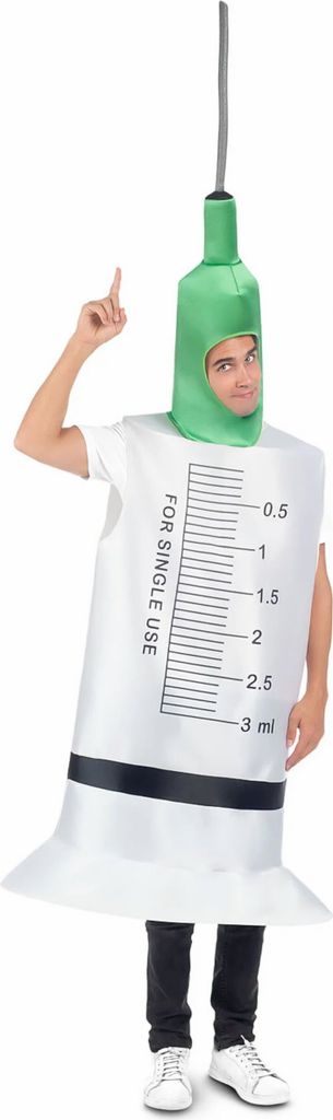 My Other Me Spritze Kostüm für Erwachsene Weiß Produktbild 