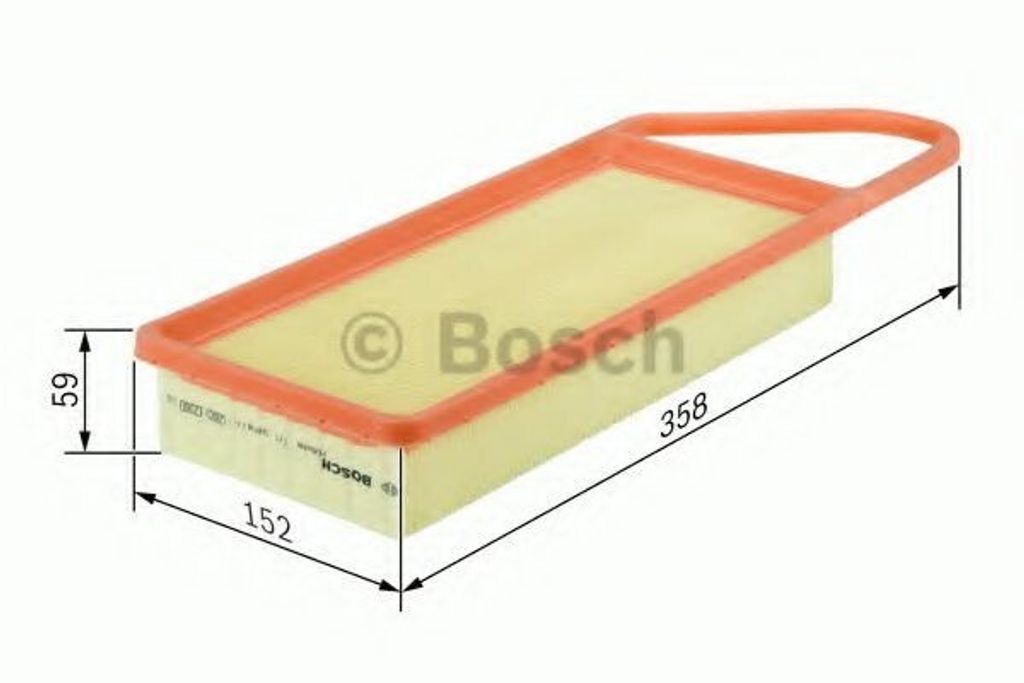 Bosch Luftfilter 1 457 433 591