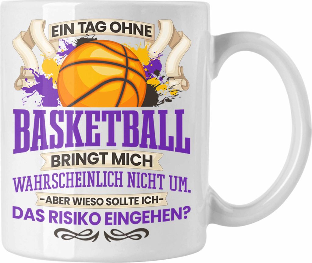 Trendation - Basketball Tasse Geschenk für Produktbild 