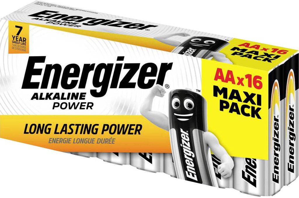 ENERGIZER Batterie Alkaline AA (LR06) 1.5V (16er Blister) Image du produit 