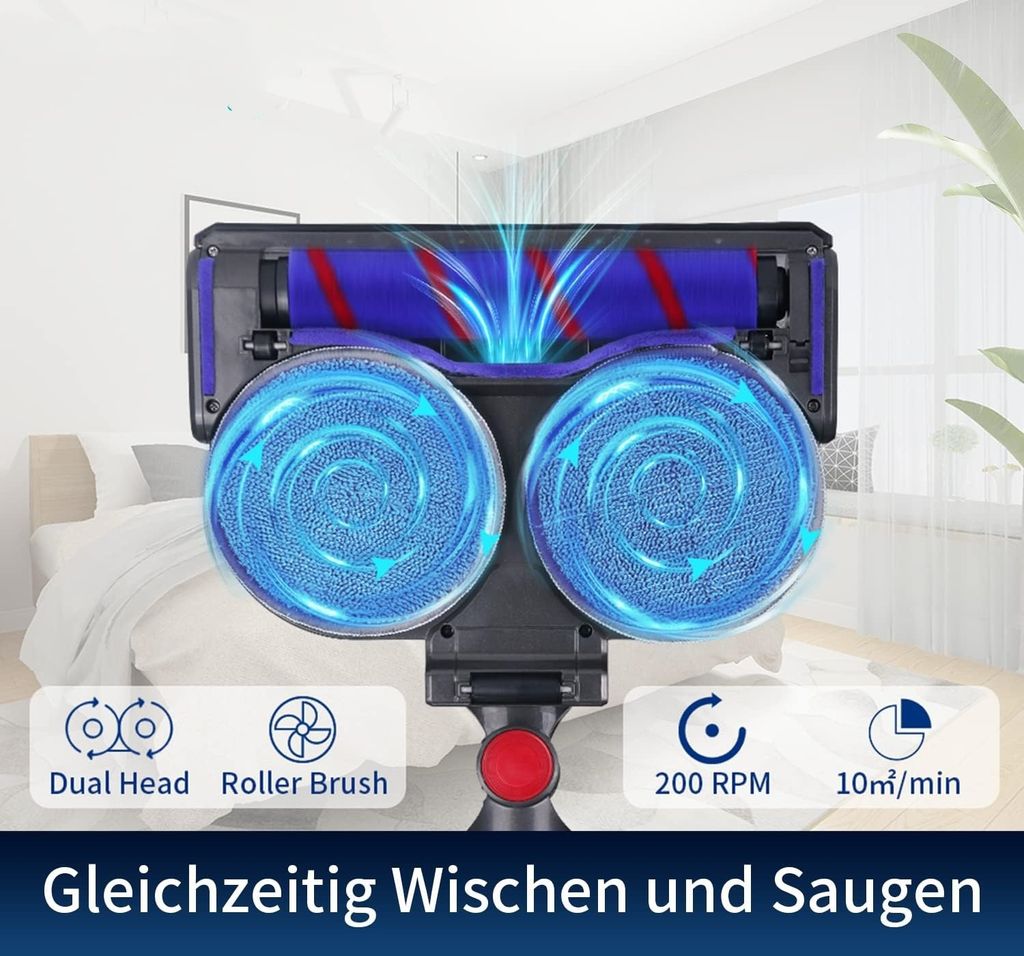 Wischaufsatz, Bürste für Dyson V15 V11 V10 V8 V7 Produktbild 2