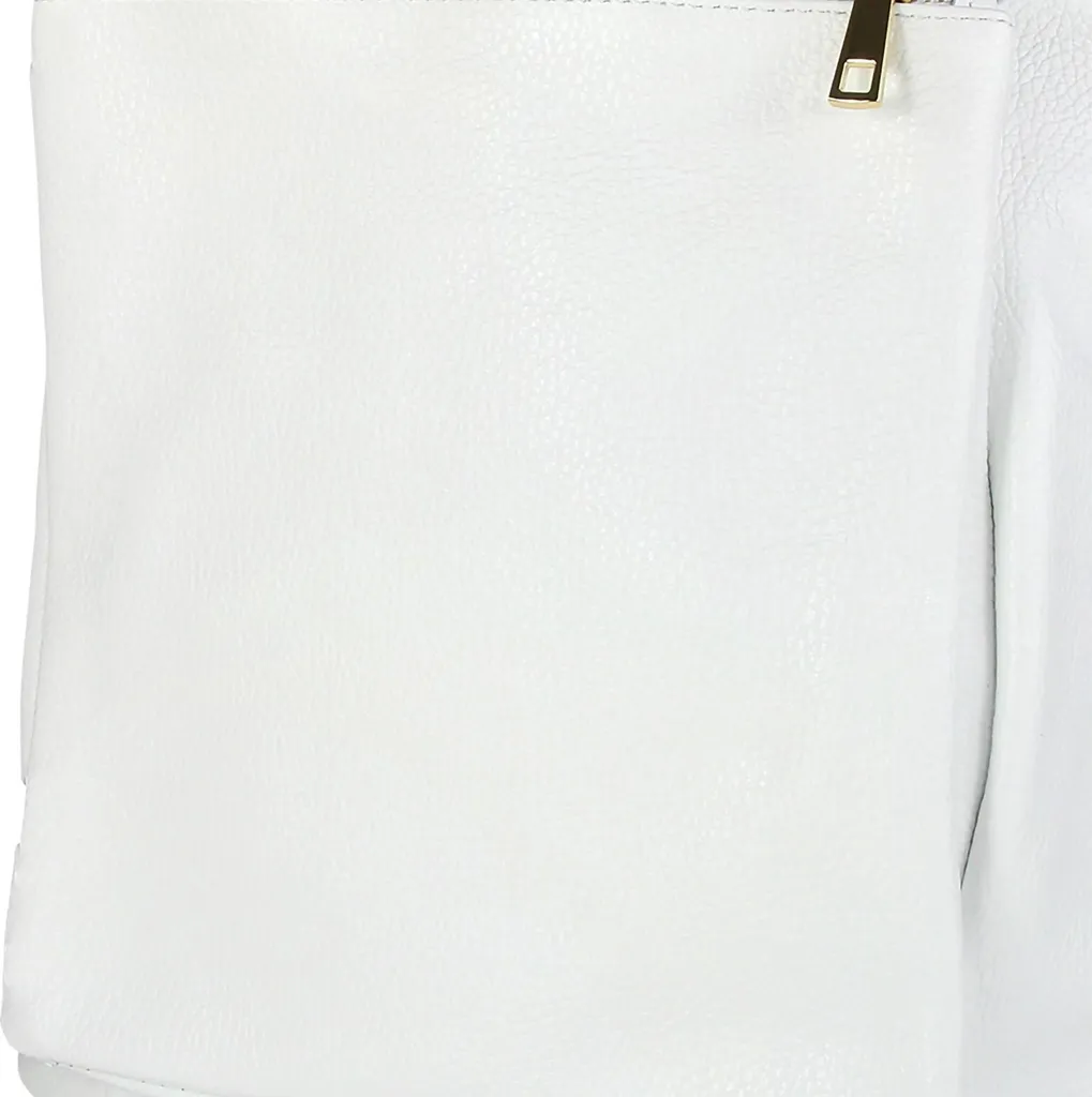 Libérez vos mains avec le sac à dos cuir blanc Toscanto compact