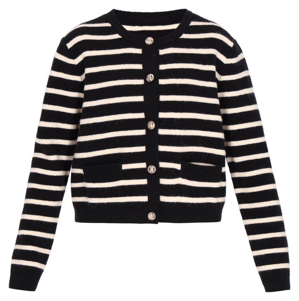 CALEY  Damen Strickjacke - Schwarz, M/L Produktbild 