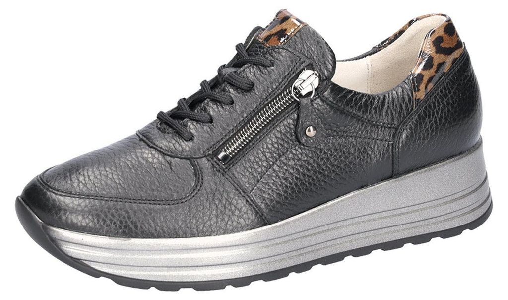 Waldläufer Dames Faible Sneaker H-Lana 758009-203 noir Image du produit 