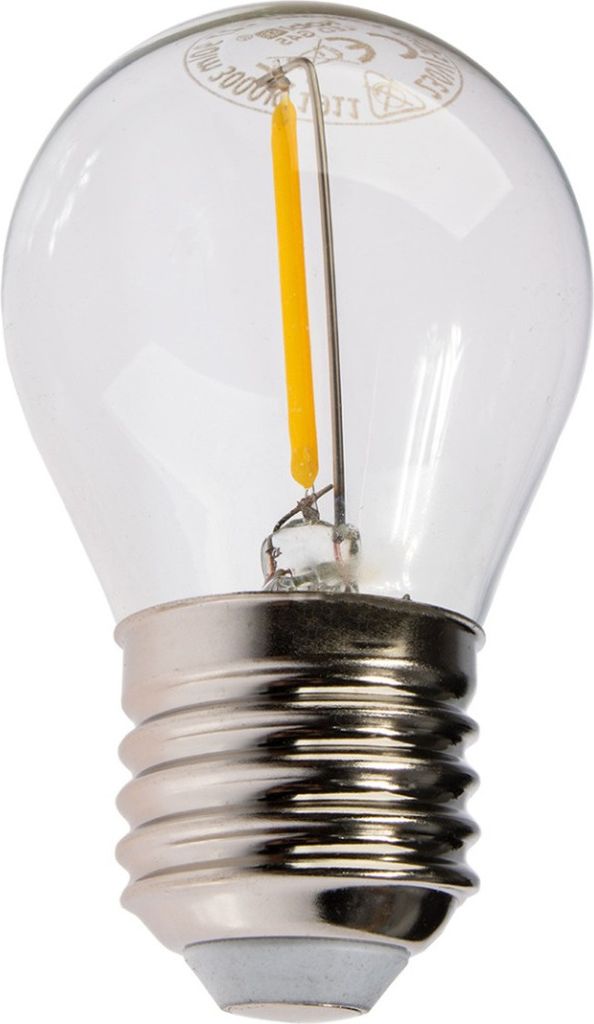 Żarówka LED E27 G45 1,3W 55lm 2700K Ciepła 360° Filament Zdjęcie produktu 