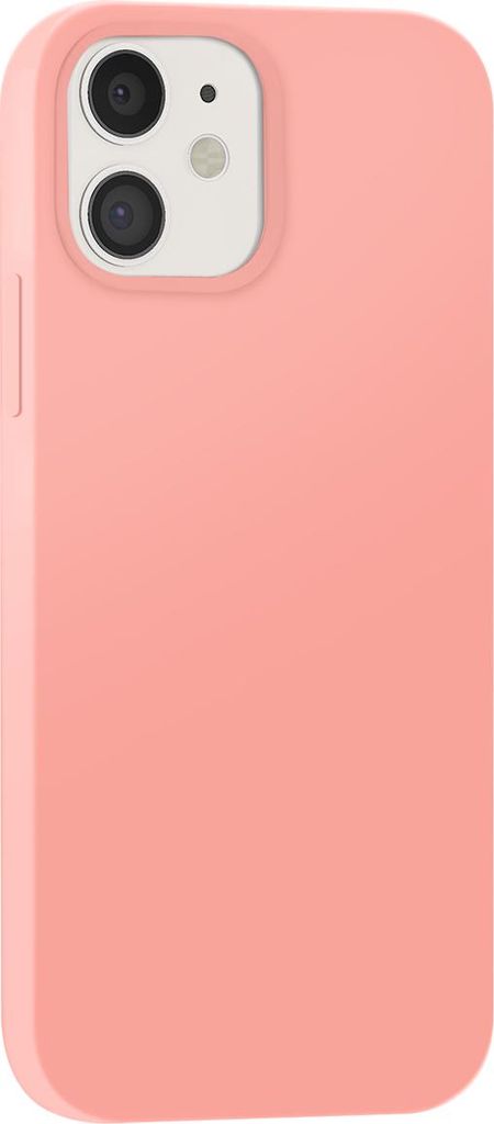 Moxie, Hülle Color Skin TPU mit Soft-Innenfutter für iPhone 12 / 12 Pro, Hellrosa
