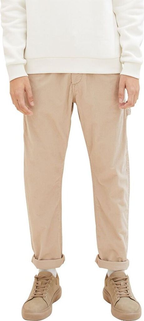 Tom Tailor 1038991 Loose Tapered Cord 3/4-hosen Beige 2XL Mann Beige 2XL