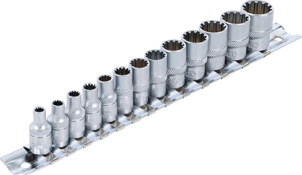 BGS 2150 Gear Lock Steckschlüsseleinsätze, 6,3 (1/4), Produktbild 