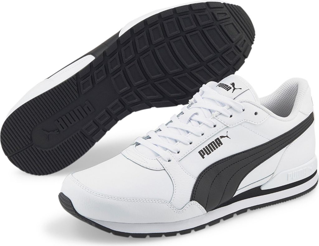 Puma ST Runner v3 L White-Black Größe EU 40,5