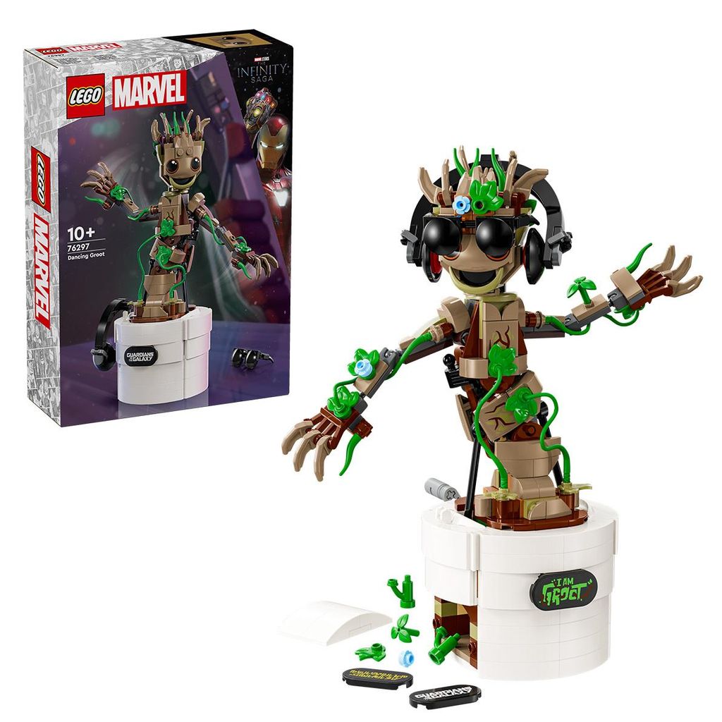 LEGO Marvel – Groot Bailarín 76297 Imagen del producto 