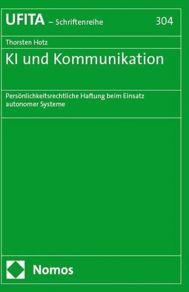 Livre KI und Kommunikation : Manuel pratique sur l'IA et les médias