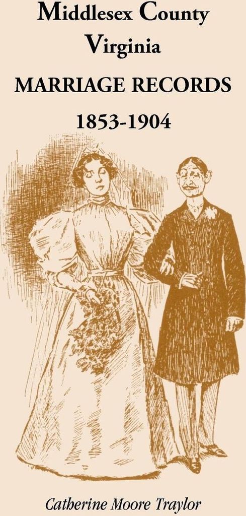 Middlesex County, Virginia Marriage Records 1853-1904