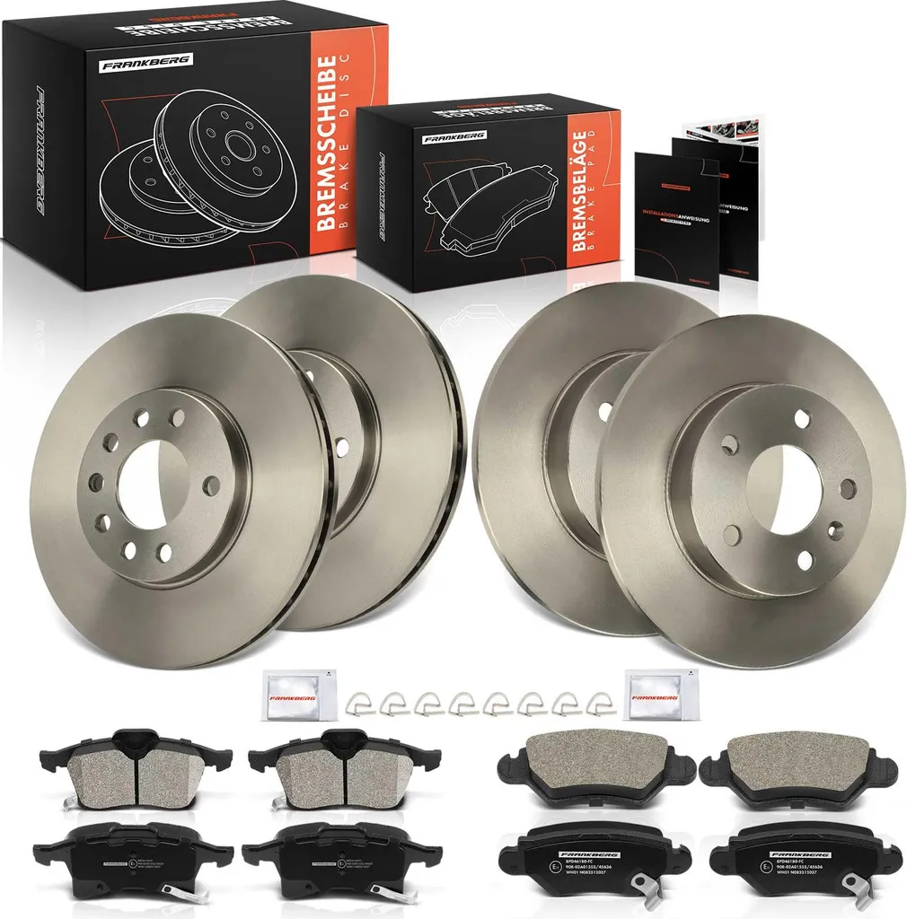 Freins avant arrière Frankberg Opel Astra G CC Zafira Caravan kit