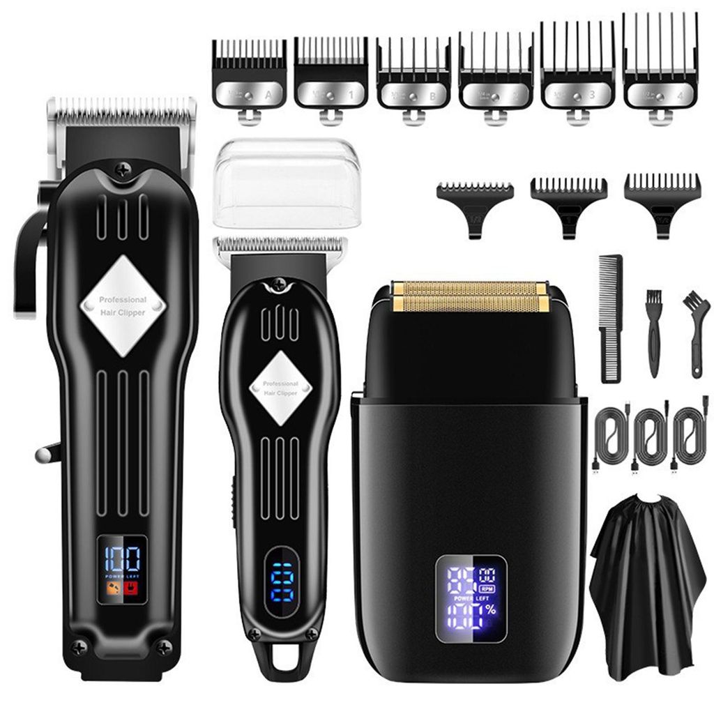 Stříhací strojek 2000 mAh – profesionální trimmer na vousy Obrázek produktu 