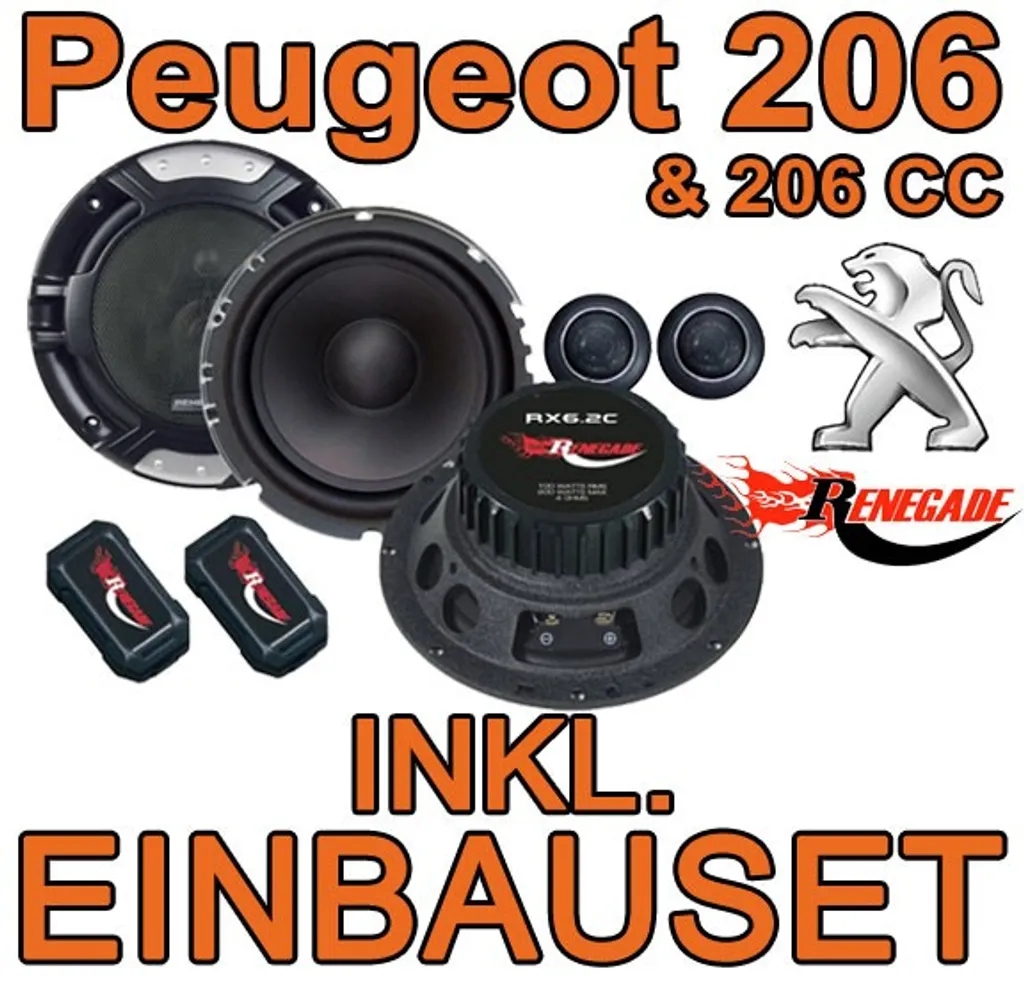 Renegade RXM62W 6.5 Koaxiallautsprecher | Online kaufen