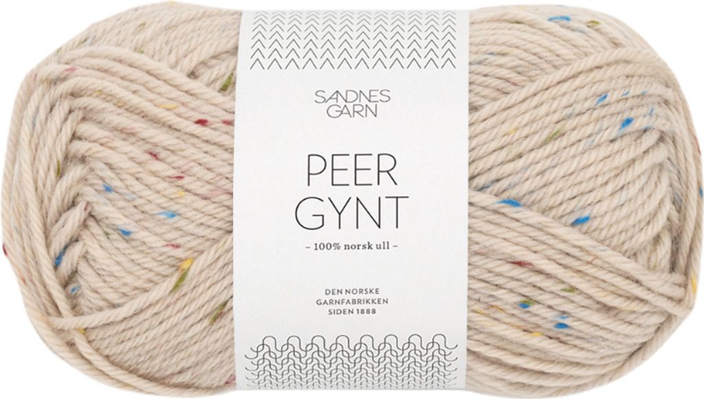 Sandnes Peer Gynt 50g - 100% Schurwolle marsipan tutti Produktbild 