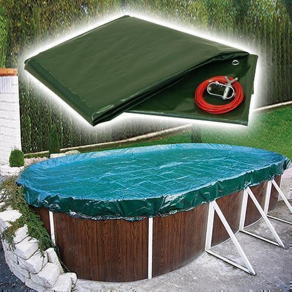 Pool Abdeckplane Achtformbecken PEB Achtform 625 x 360, 180 Produktbild 1