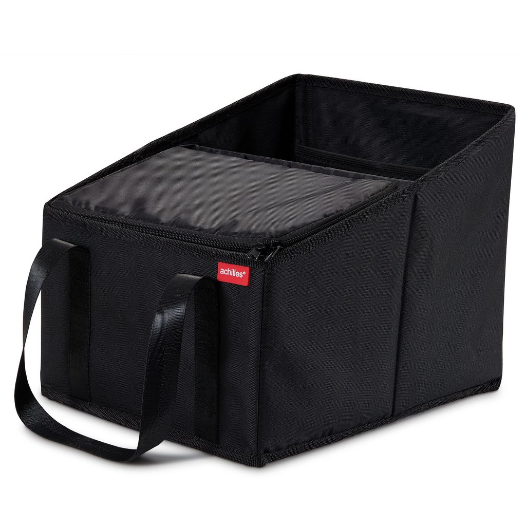Panier De Courses Pliant Achilles Handle-Box - Léger En Aluminium Et Polyester, 40x24x20 Cm, Idéal Shopping Et Pique-Nique