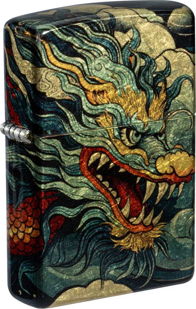 Benznov zapalova Zippo Colourful Dragon Design, nenaplnn Obrázek produktu 